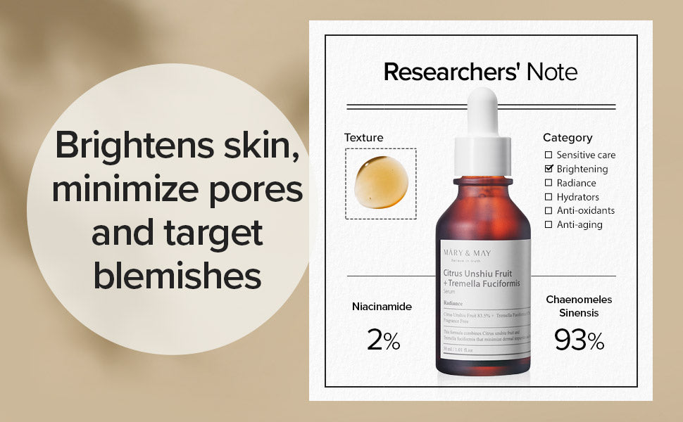 Niacinamide + Chaenomeles Sinensis Serum
