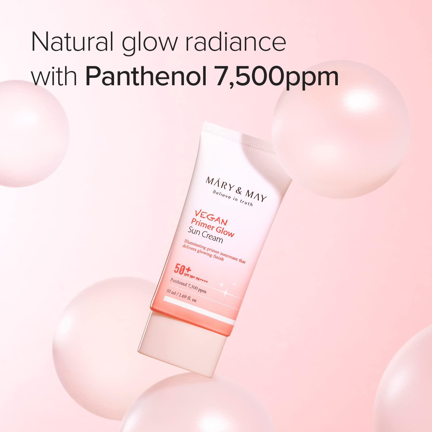 Vegan Primer Glow Sun Cream SPF50+ PA++++
