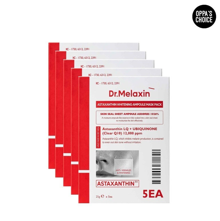 Astaxanthin Whitening Ampoule Mask