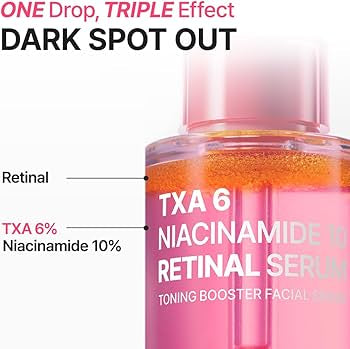 TXA 6 Niacinamide 10 Retinal Serum