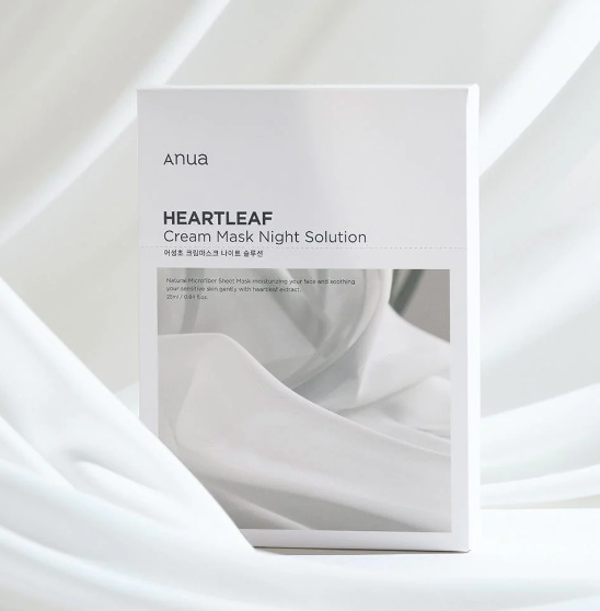 Heartleaf Cream Sheet Mask Night Solution 25ml