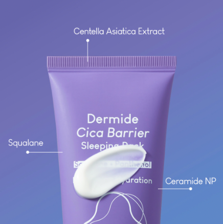 Dermide Cica Barrier Sleeping Pack 80ml