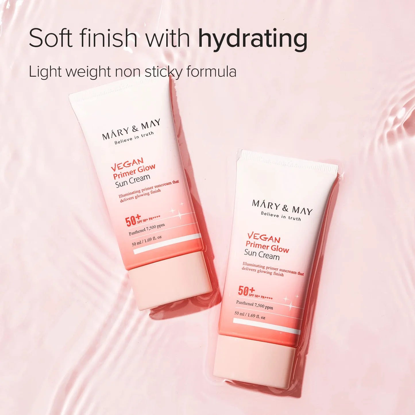 Vegan Primer Glow Sun Cream SPF50+ PA++++