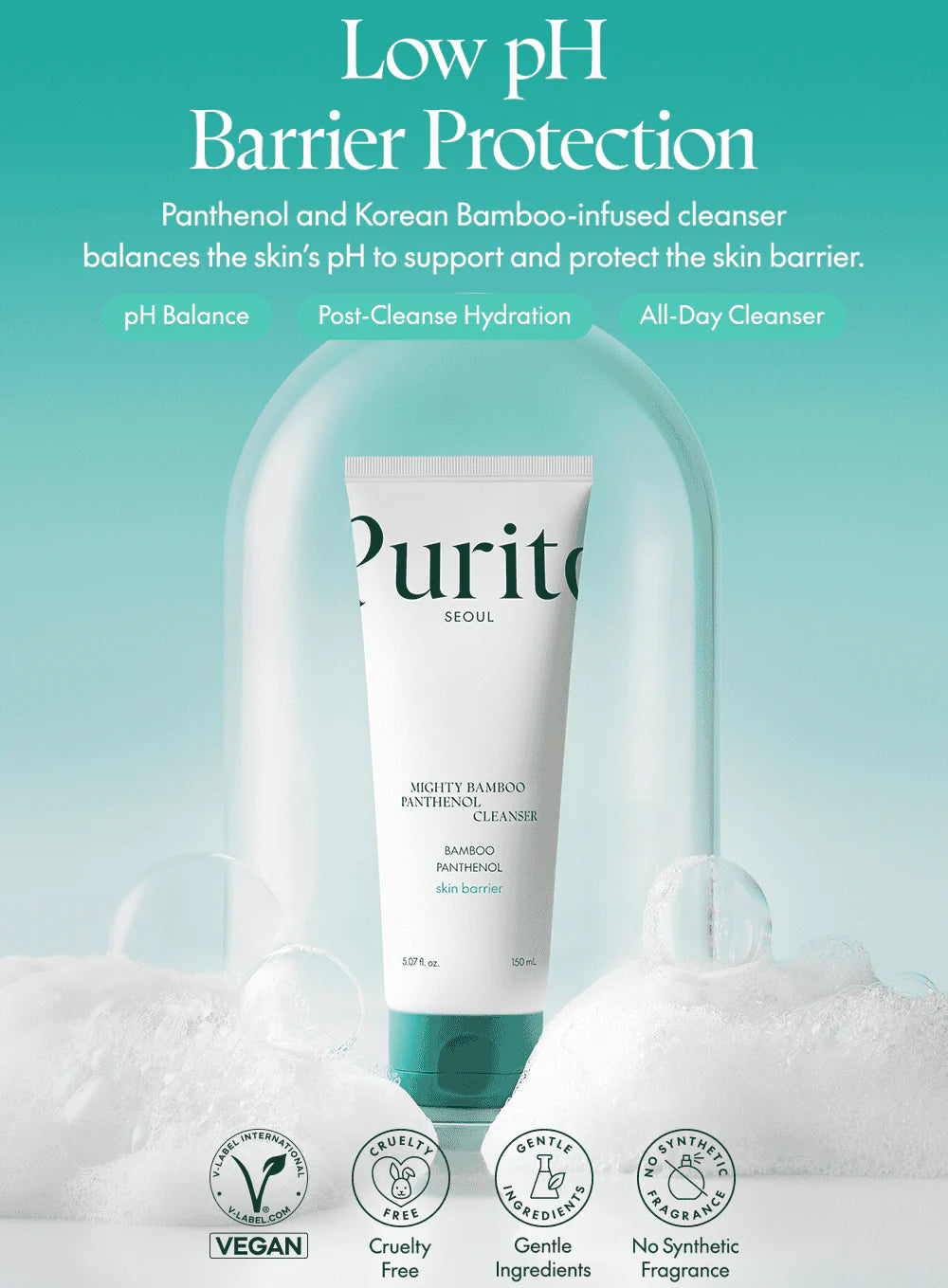 Mighty Bamboo Panthenol Cleanser