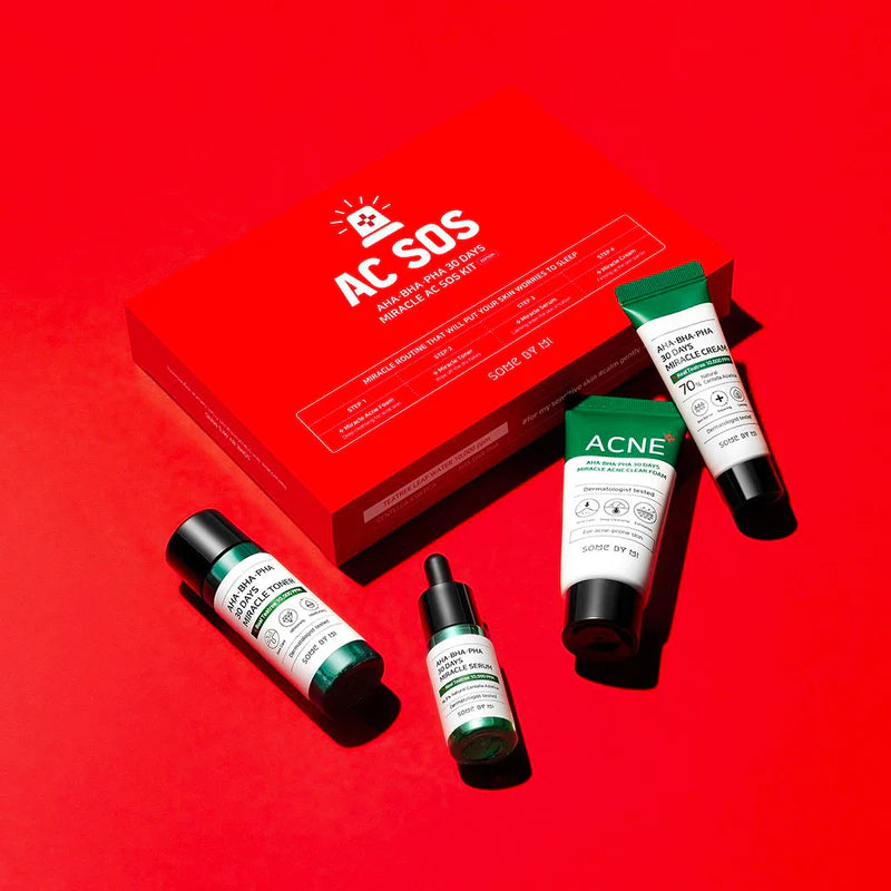 AHA BHA PHA 30 Days Miracle AC SOS Kit