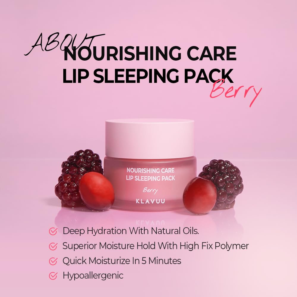 Nourishing Care Lip Sleeping Pack – MIRUSKINCARE