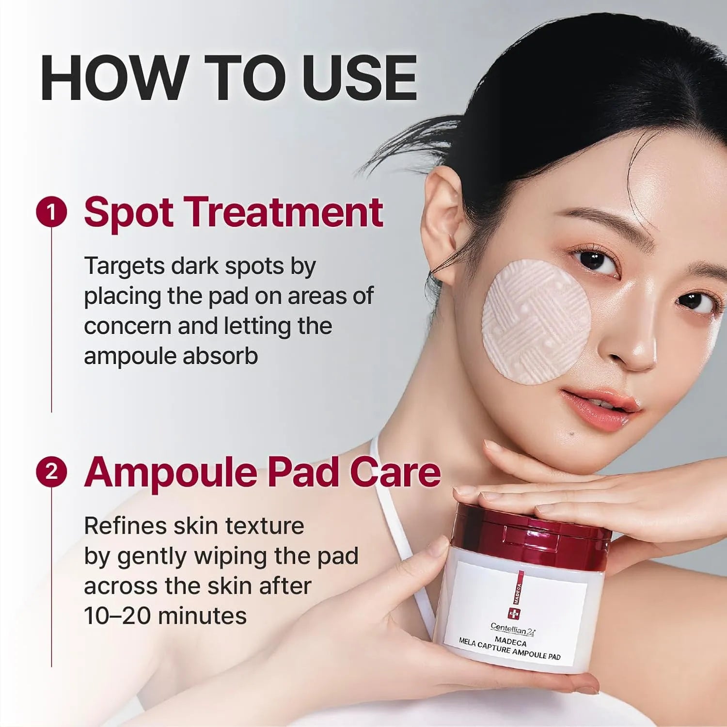 Madeca Mela Capture Ampoule Pad (60ea)