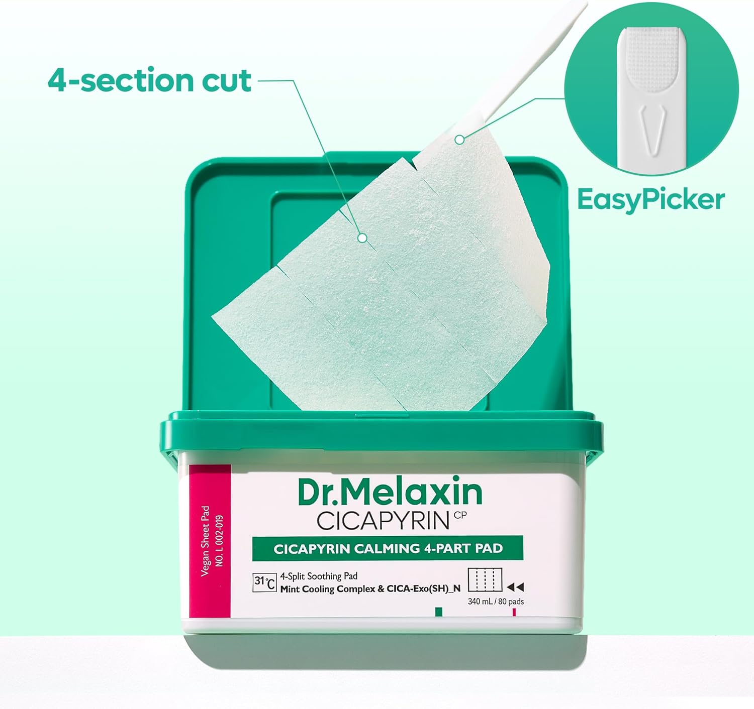 Cicapyrin Calming 4-Part Pad