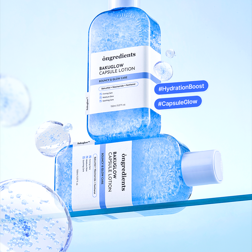 Ongredients Bakuglow Capsule Lotion