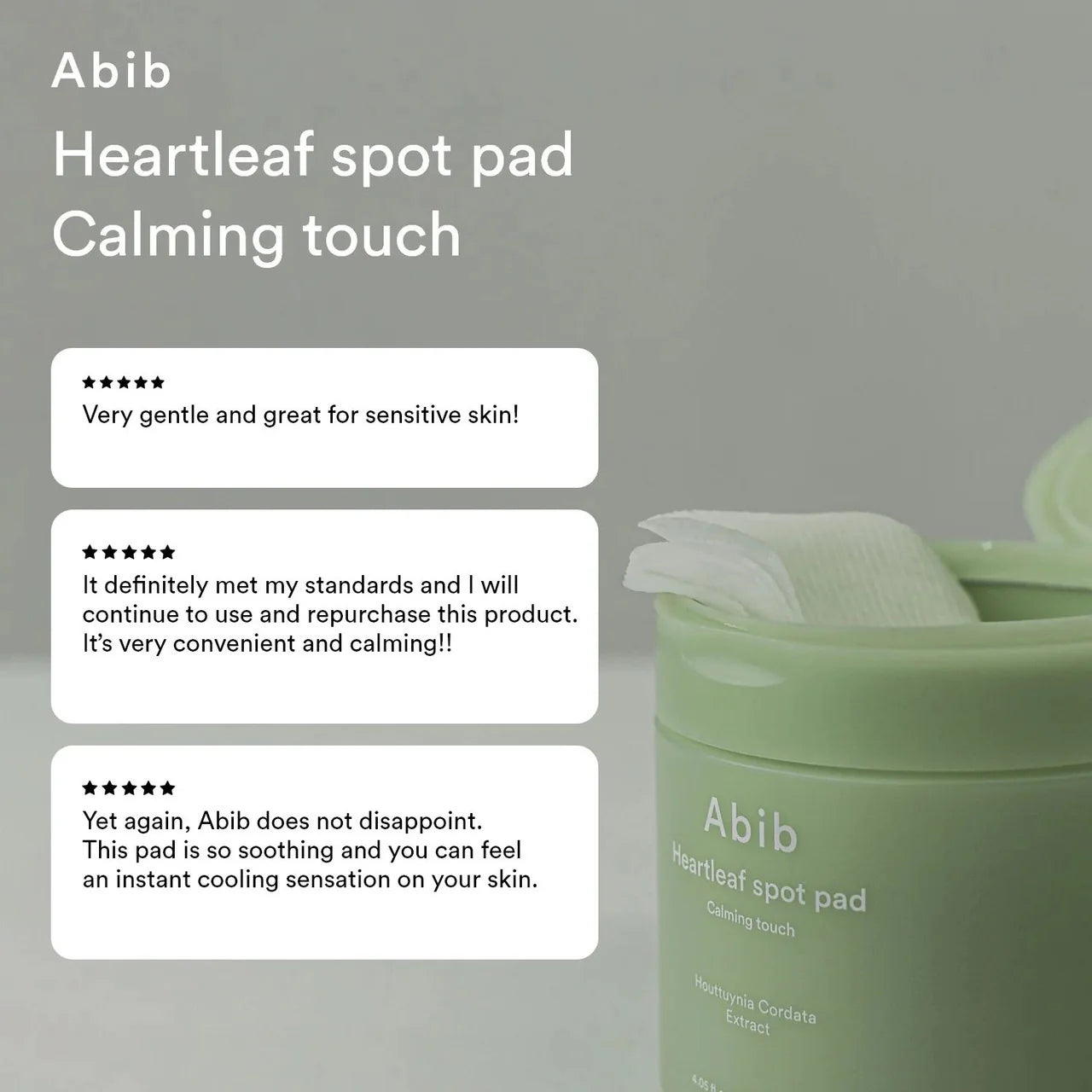 Heartleaf Spot Pad Calming Touch (80ш)