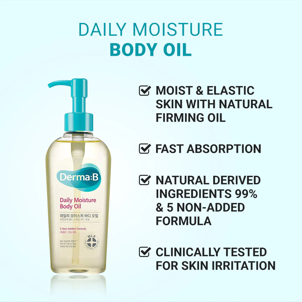 Derma-B Daily Moisture Body Oil