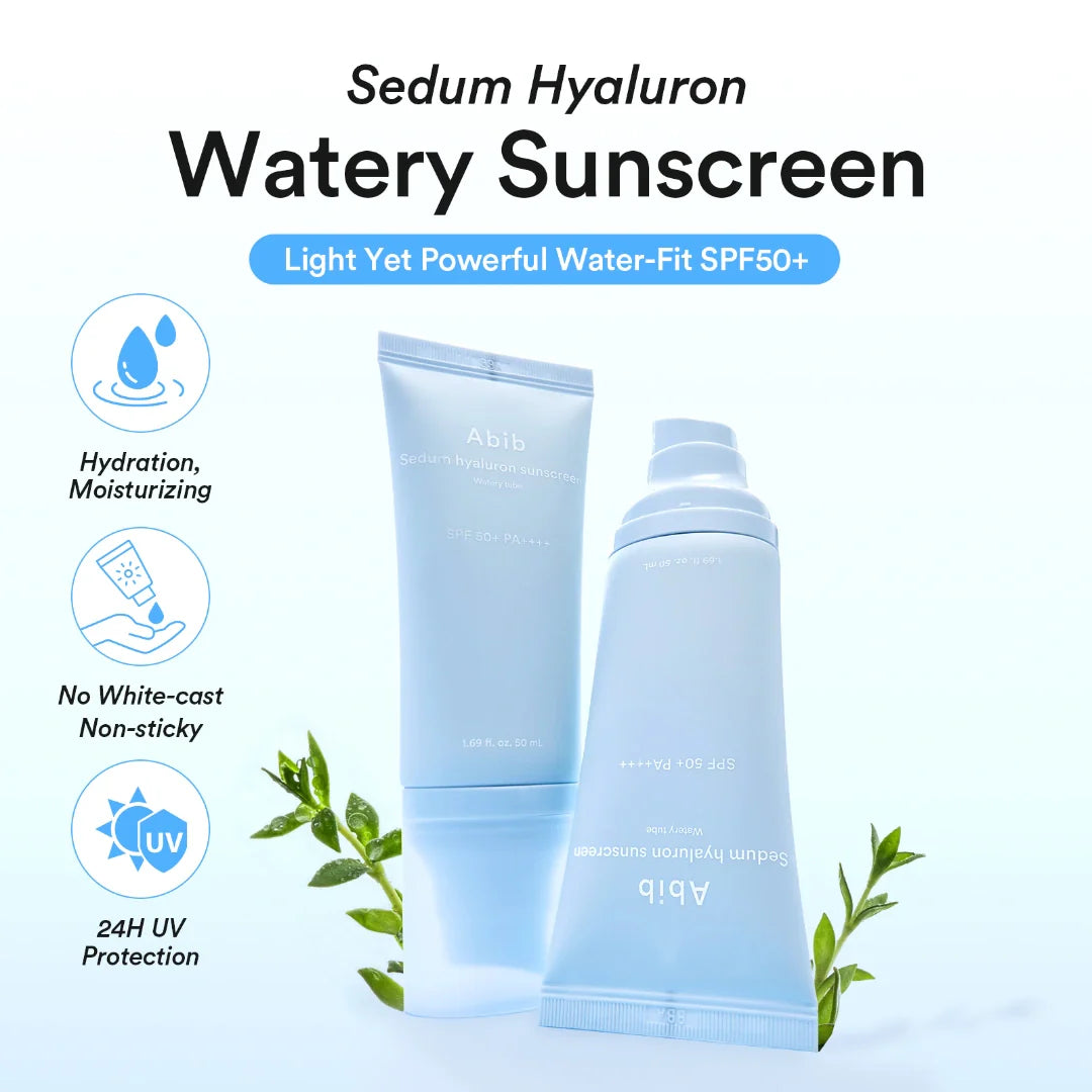 Sedum Hyaluron Sunscreen Watery Tube