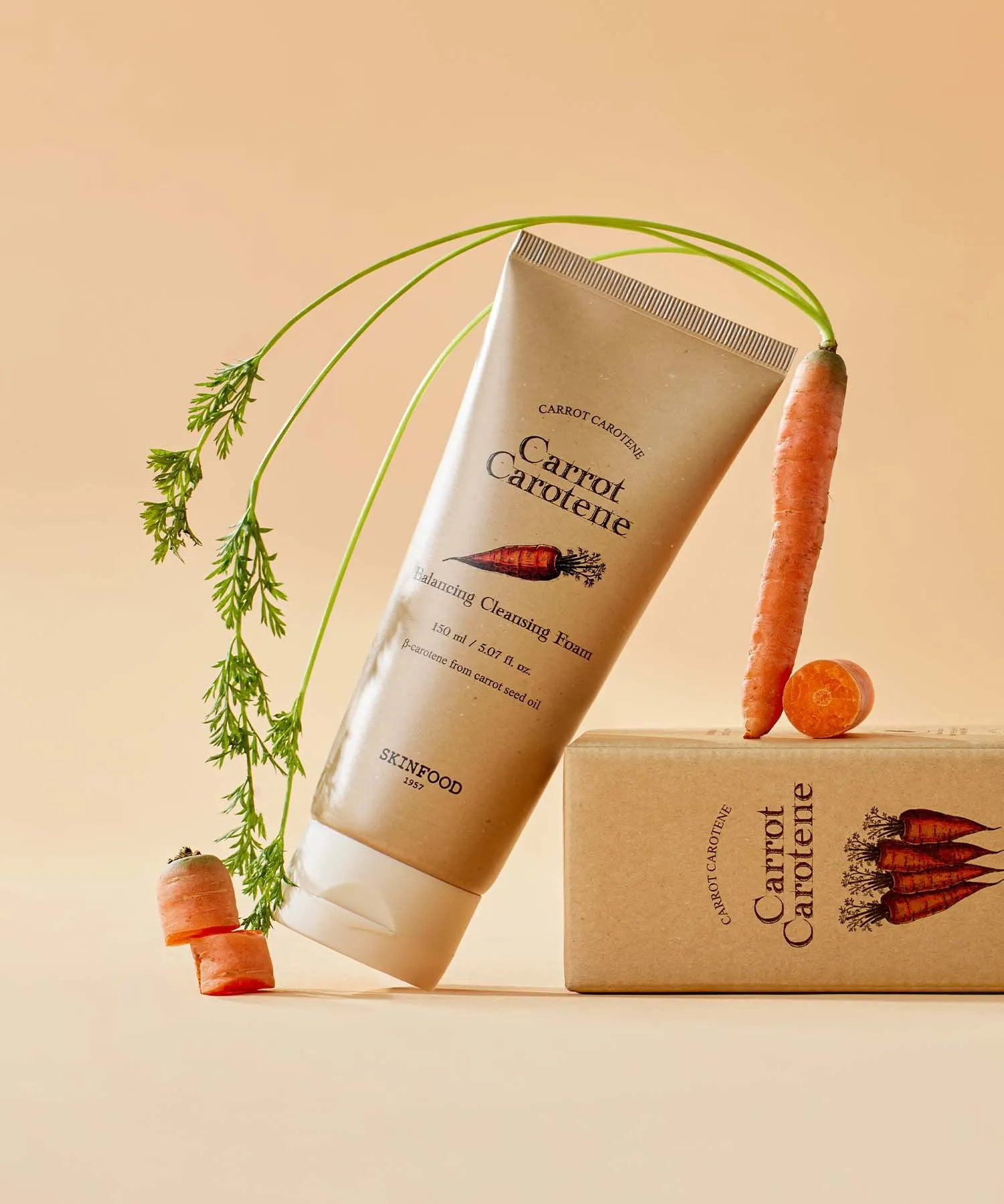 Carrot Carotene Balancing Cleansing Foam
