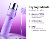 No.9 NAD PDRN Glow Boosting Toner