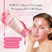 PDRN Caffeine Overnight Wrapping Peel Off Facial Mask
