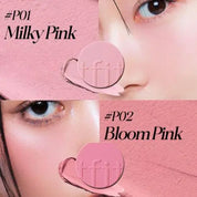 Fluffy Velvet Cushion Blush