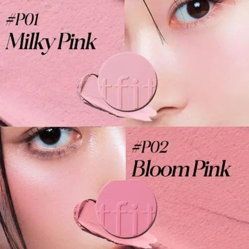 Fluffy Velvet Cushion Blush