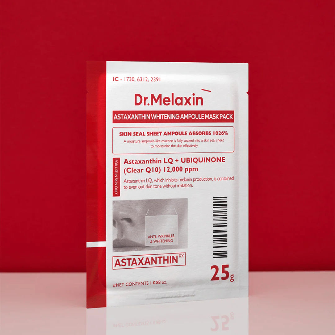 Astaxanthin Whitening Ampoule Mask