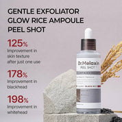 Peel Shot Glow Black Rice Peeling Ampoule