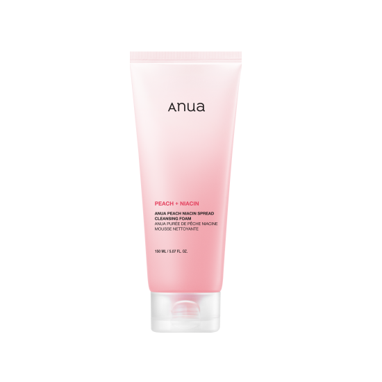 Peach Niacin Spread Cleansing Foam