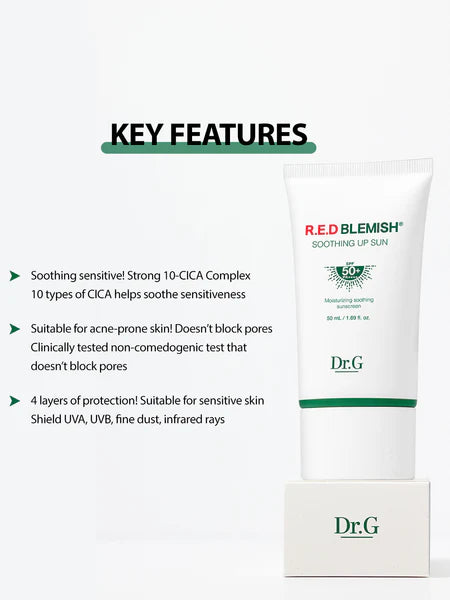 R.E.D Blemish Soothing Up sun