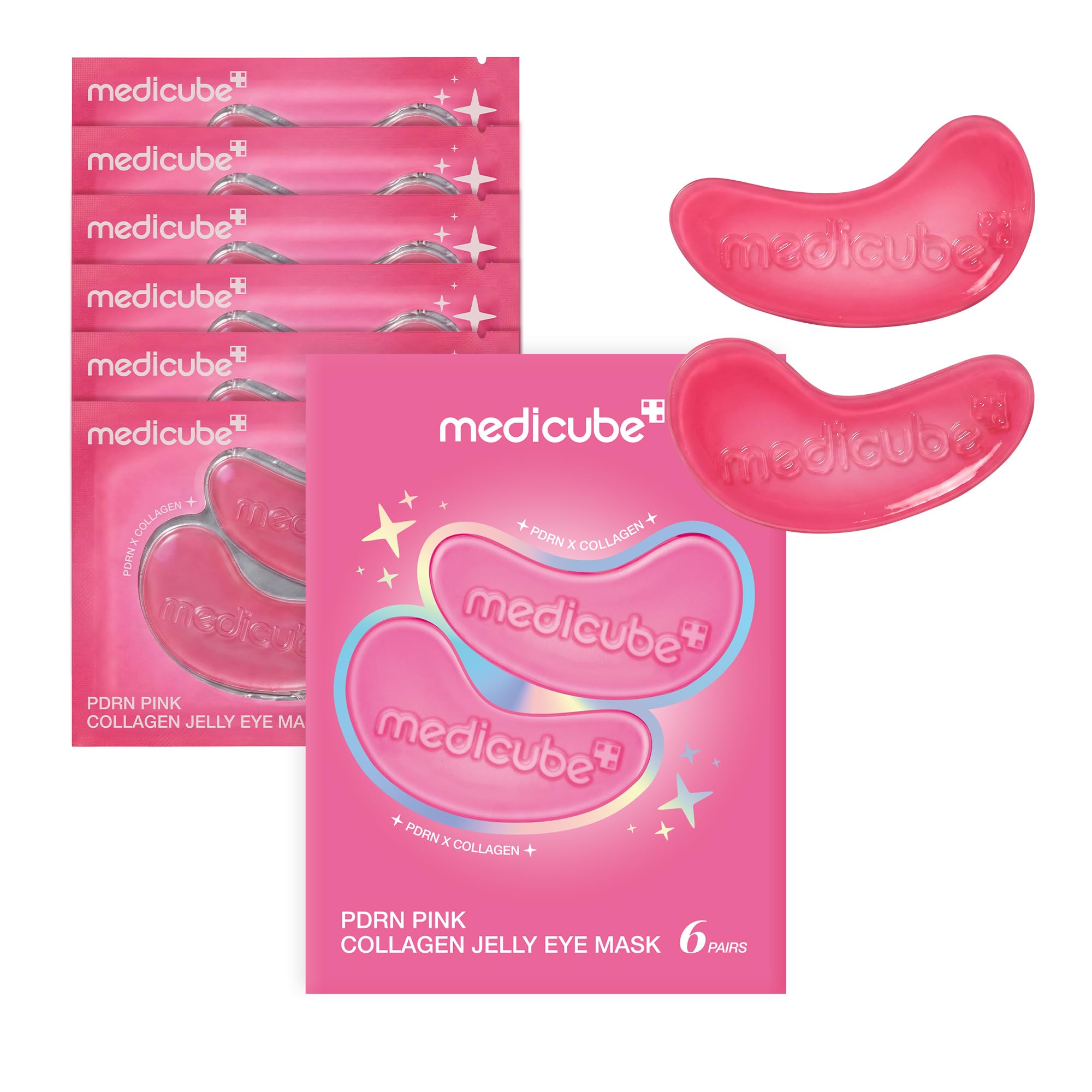 Pdrn Pink Collagen Jelly Eye Mask 6 Pouch