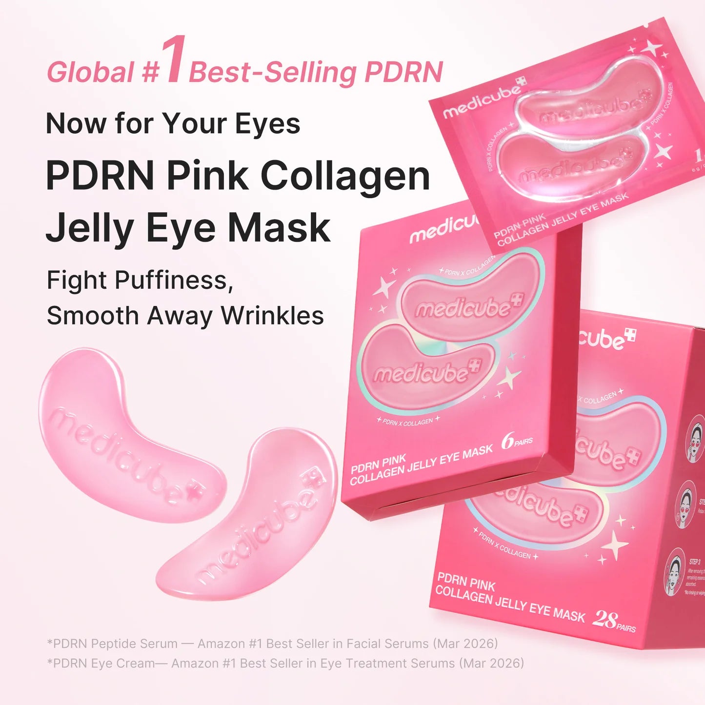 Pdrn Pink Collagen Jelly Eye Mask 6 Pouch