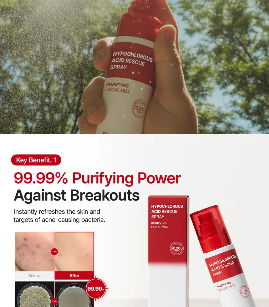 Hypochlorous Acid Rescue Spray