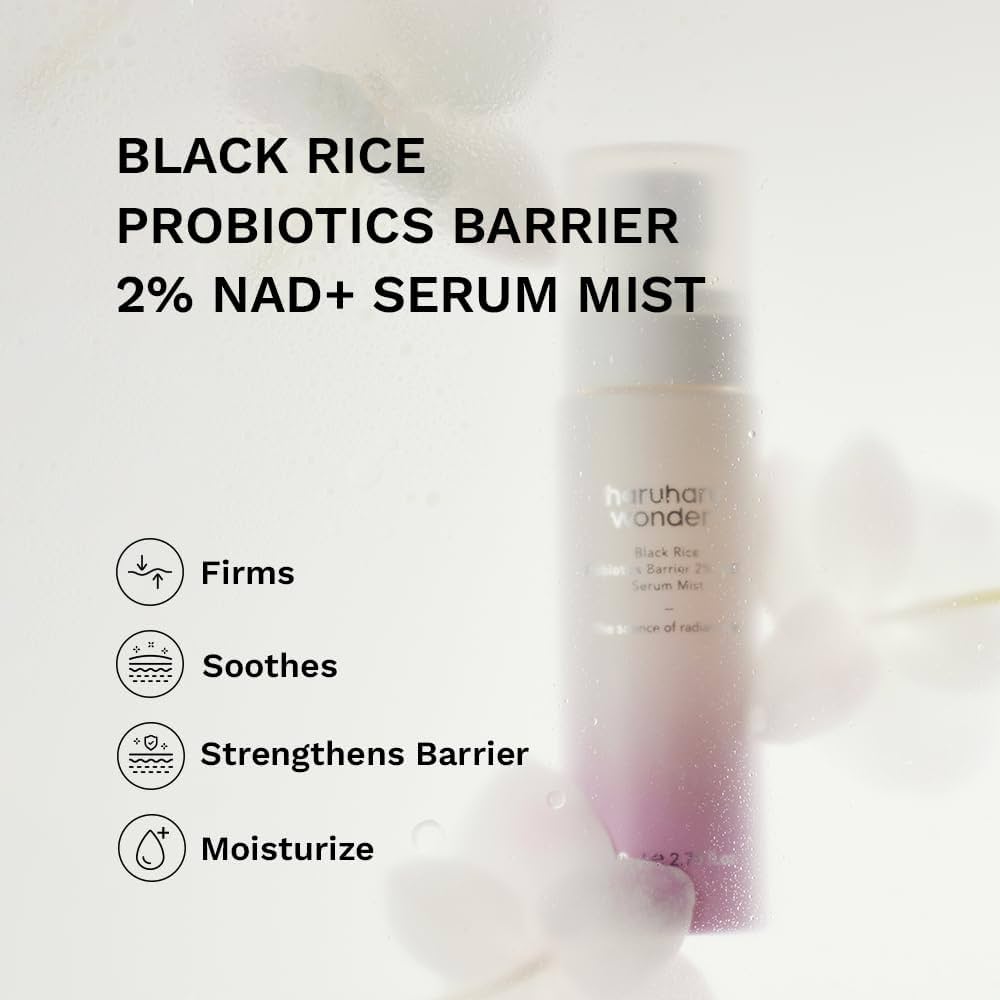 Wonder Black Rice Probiotics 2% NAD+ Serum Mist
