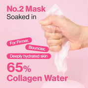No.2 Rose PDRN Overnight Collagen Mask
