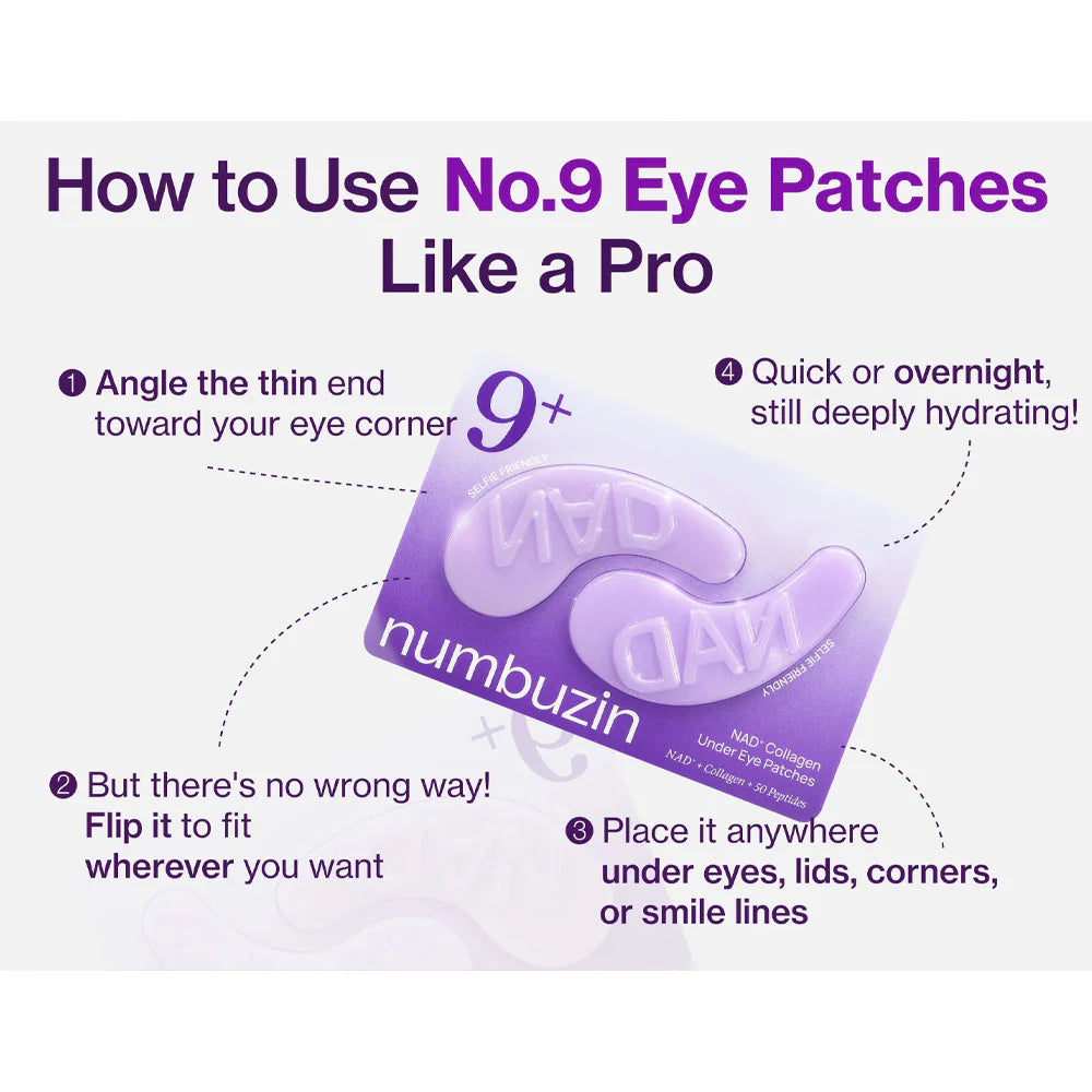 No.9 NAD Collagen Under Eye Patches 5ш