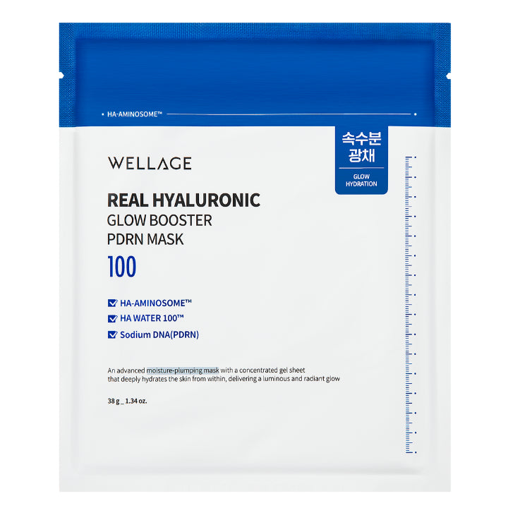 Real Hyaluronic Glow Booster PDRN Mask