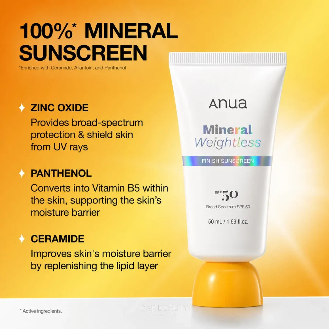 Mineral Weightless Finish Sunscreen