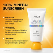 Mineral Weightless Finish Sunscreen