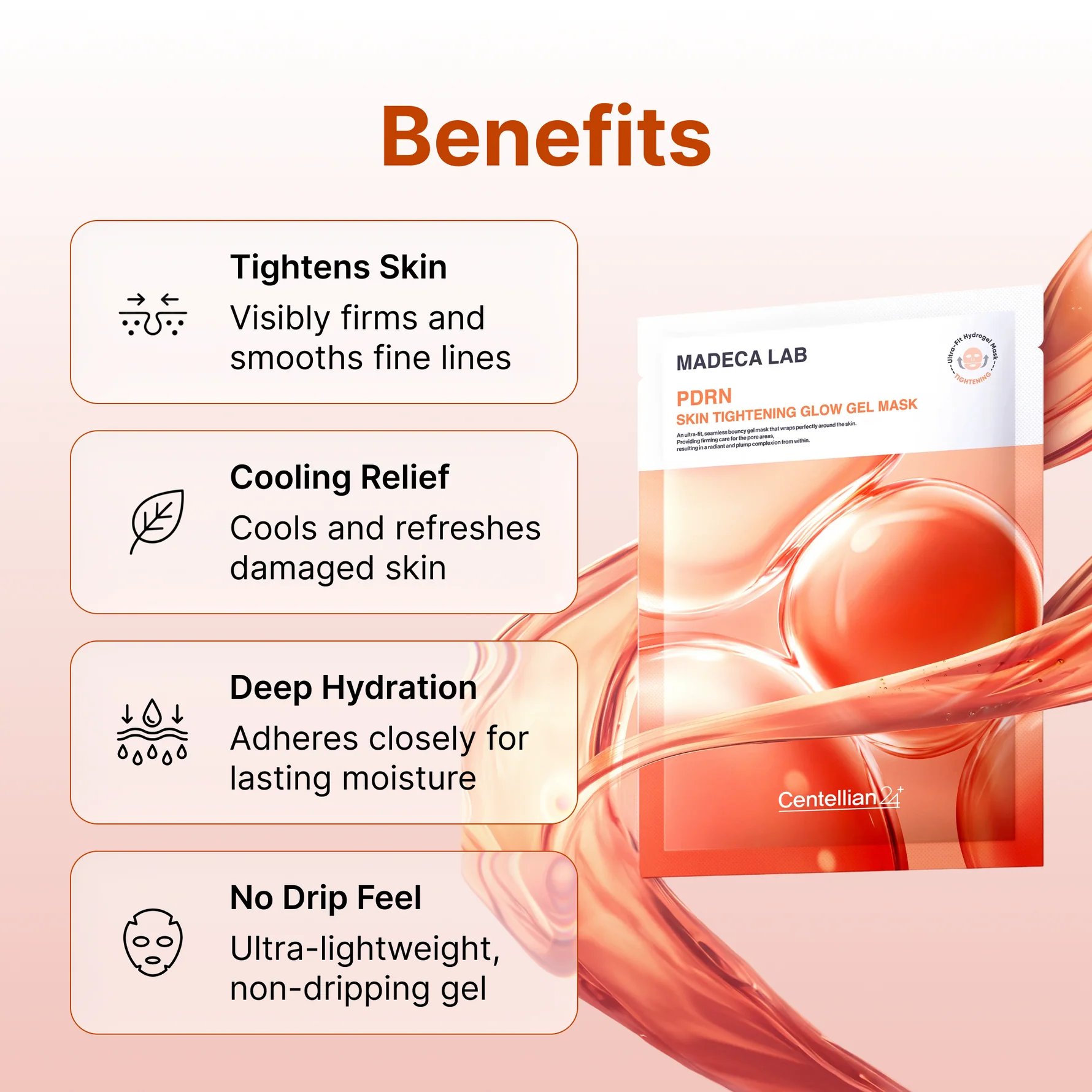PDRN Skin Tightening Glow Gel Mask