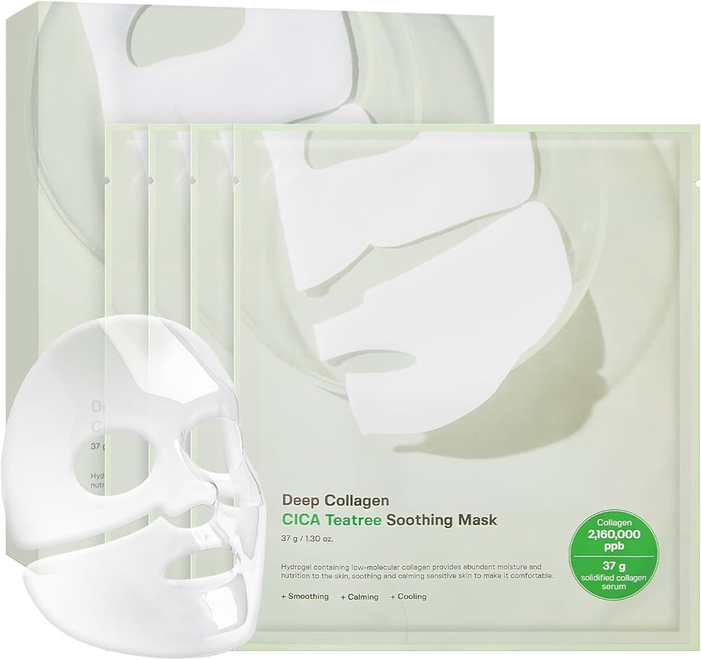 Deep Collagen Cica Teatree Soothing Mask