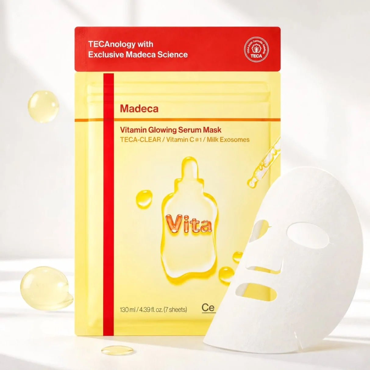 Madeca Vitamin Glowing Serum Mask 7ш
