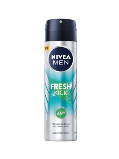 NIVEA Men Deodorant Spray Cool Kick Fresh Scent