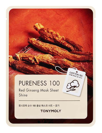 Pureness 100 Mask Sheet #Red Ginseng