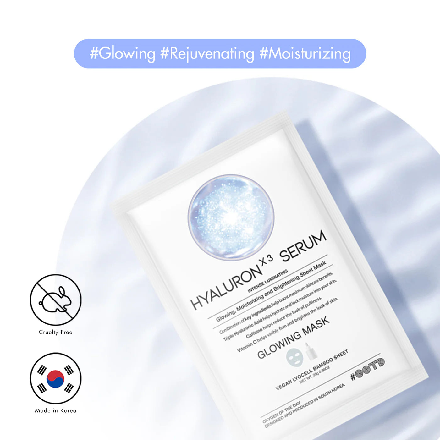 TRIPLE HYALURON SERUM GLOWING MASK