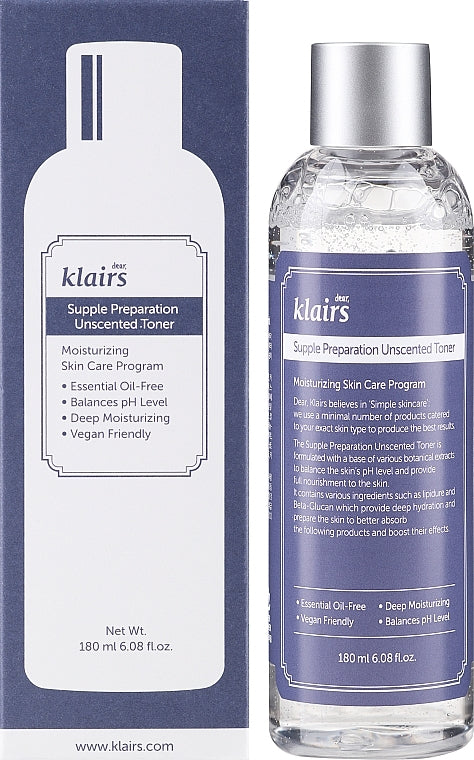 Supple Preparation Unscented Toner