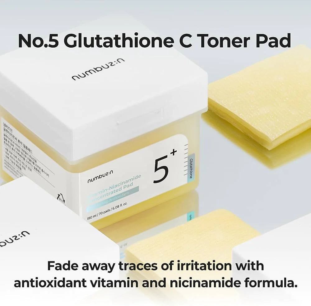 No.5 Vitamin-Niacinamide Concentrated Pad 180ml(70Pads)