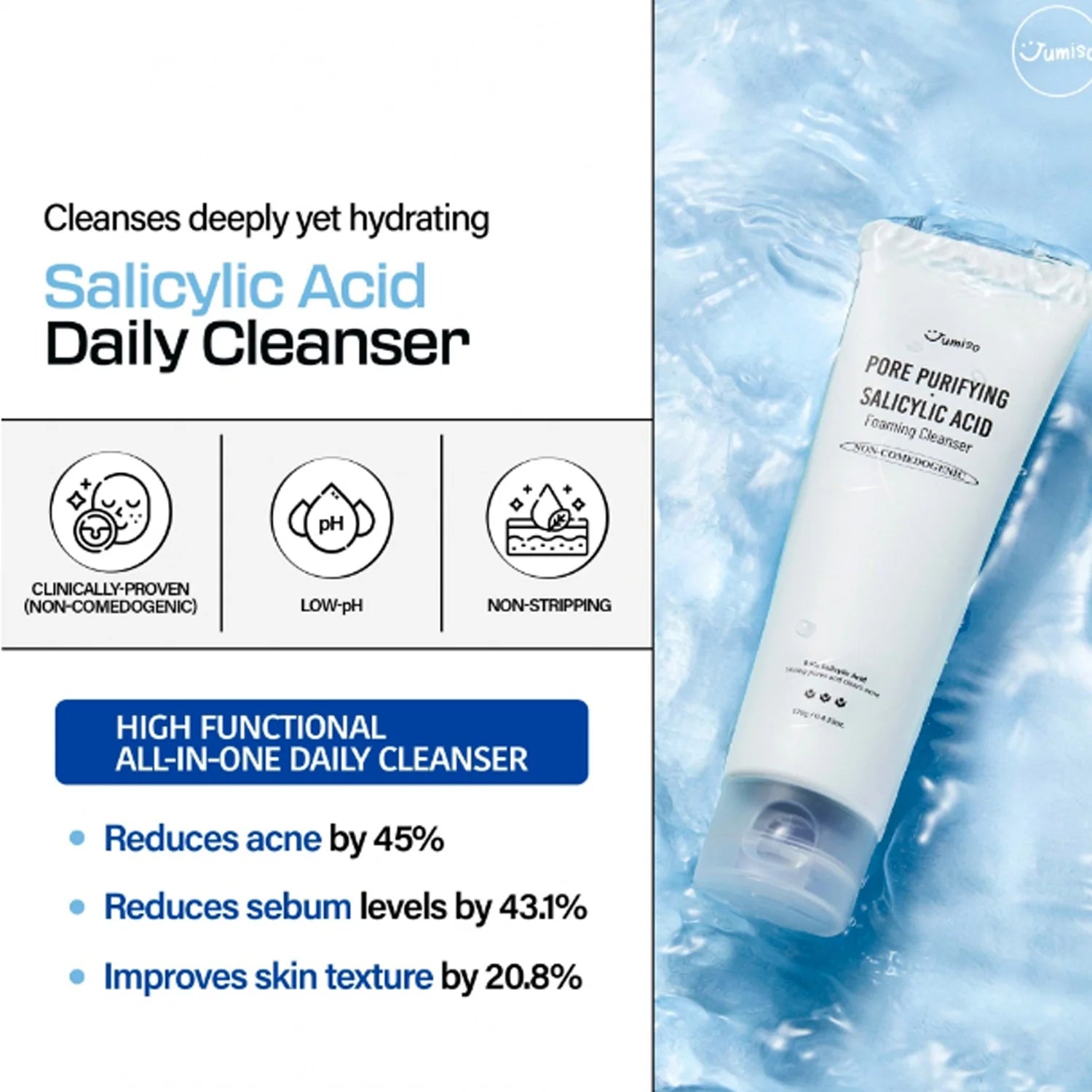 Pore-Purifying Salicylic Acid Foaming Cleanser