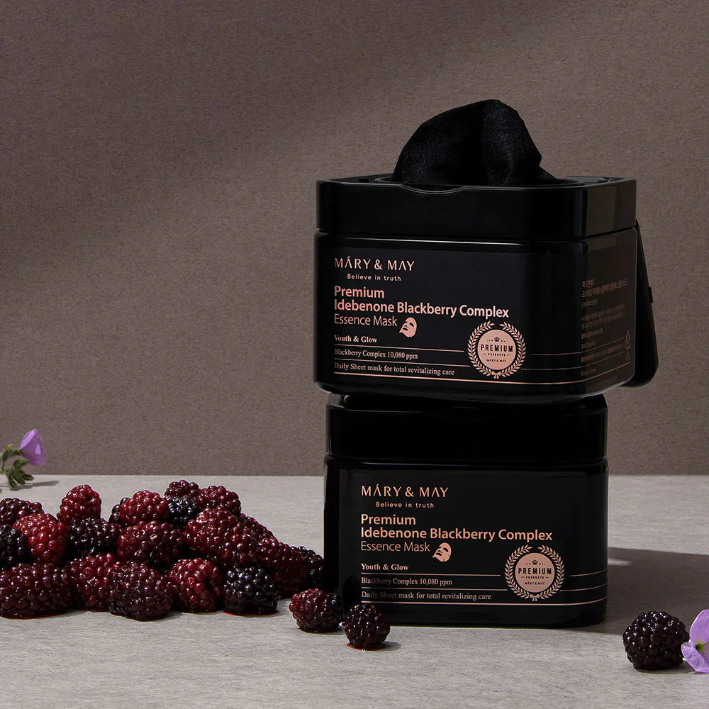 Premium Idebenone Blackberry Complex Essence mask