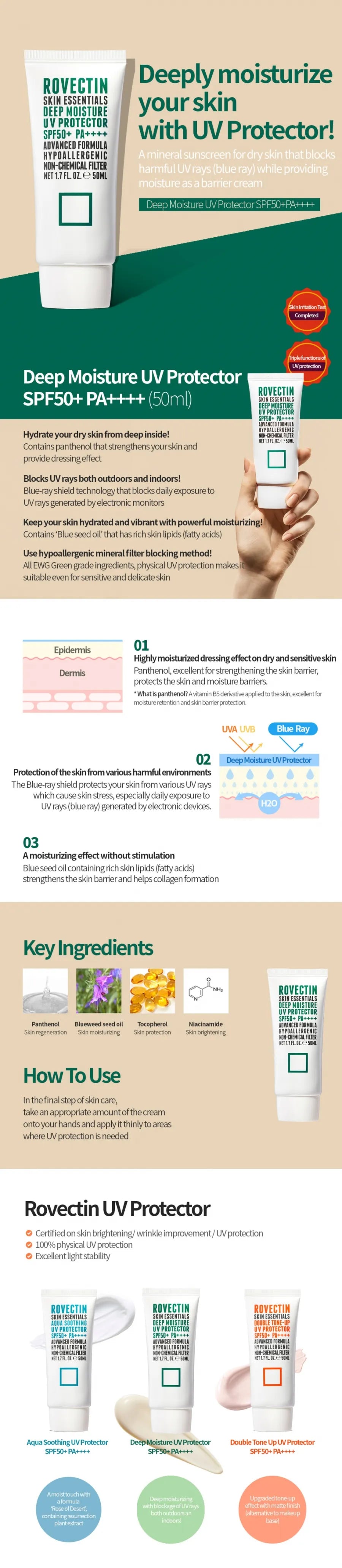 Skin Essentials Deep Moisture Uv Protector