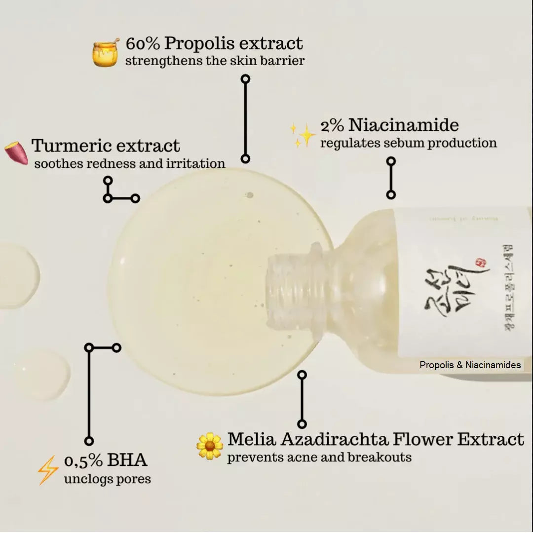 Glow Serum : Propolis+Niacinamide
